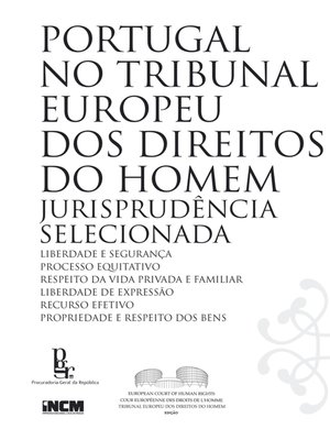 cover image of Portugal no Tribunal Europeu dos Direitos do Homem